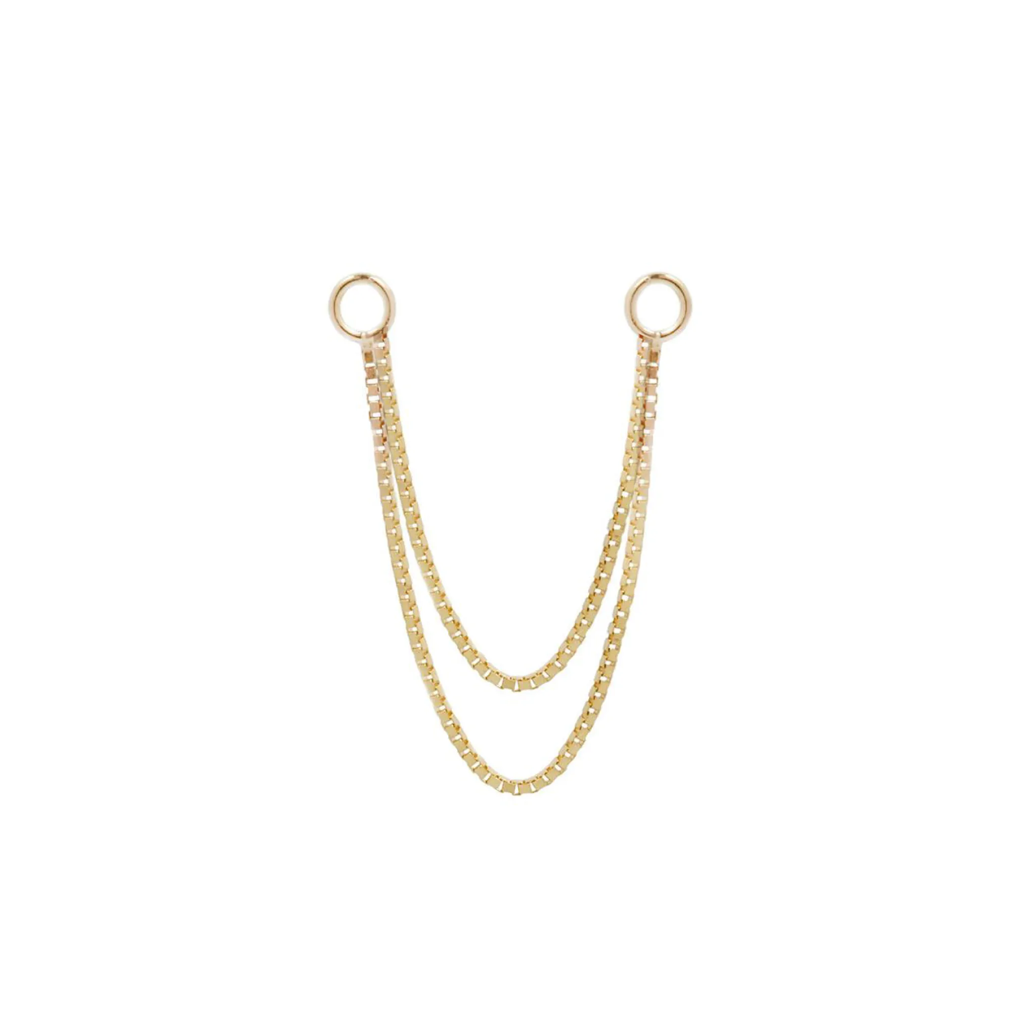 Gold Double Box Chain