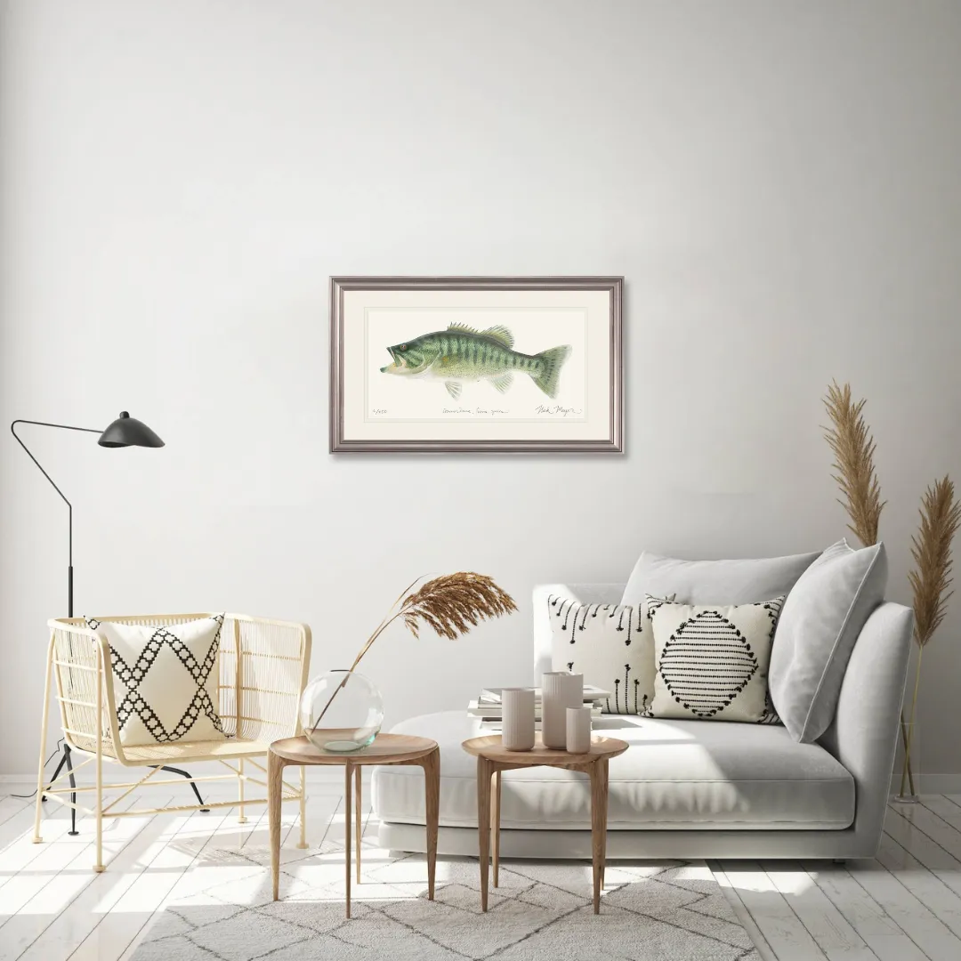 Guadalupe Bass Print