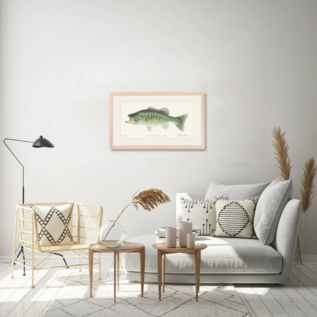 Guadalupe Bass Print