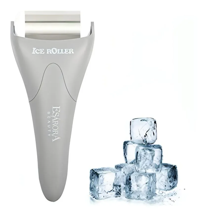 Ice Roller for Face and Eyes Puffiness | Pain Relief and Minor Injury, Skin Care Products with 2 Roller.
