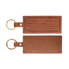 Leather Luggage Tag