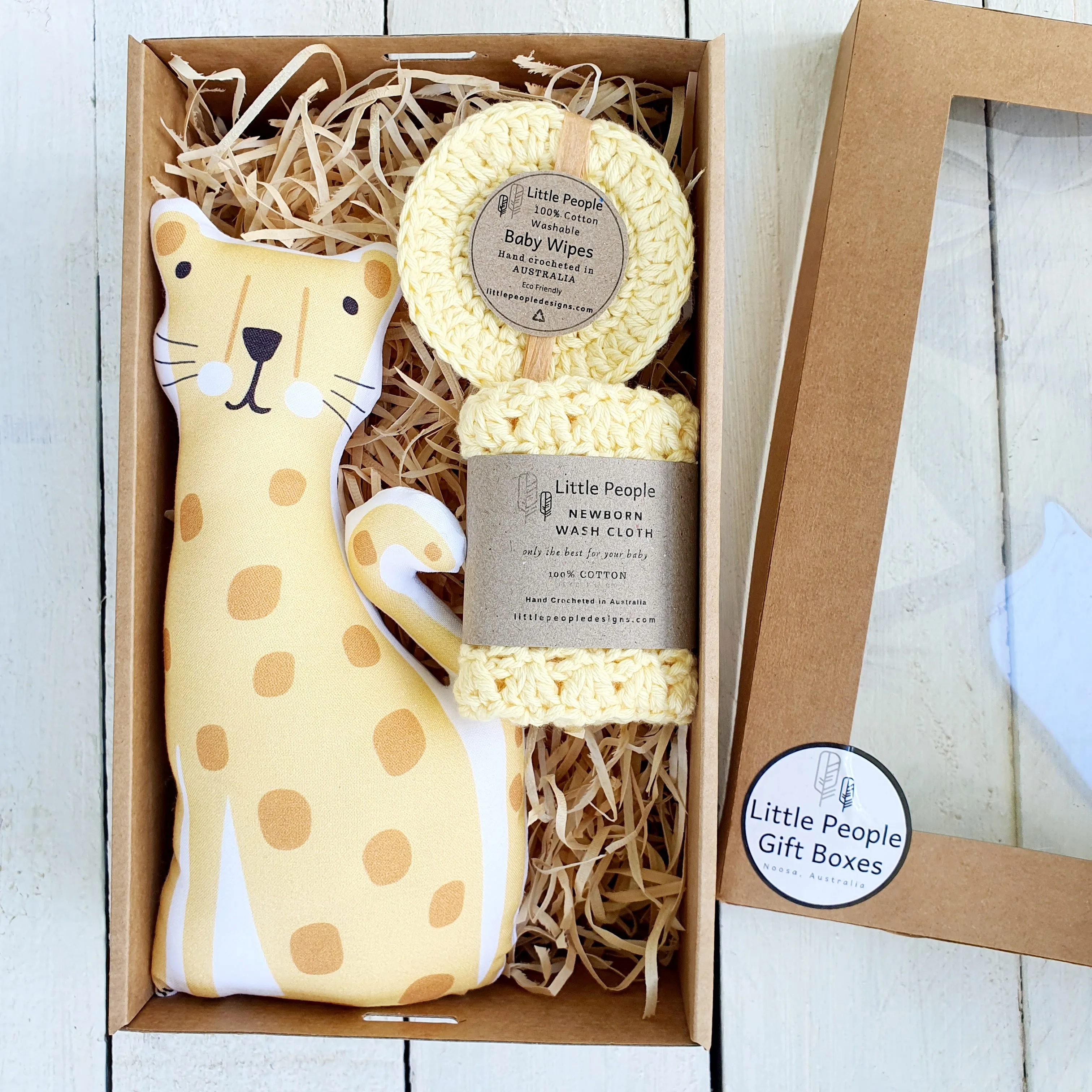 Lemon Cheetah - Baby Gift Box