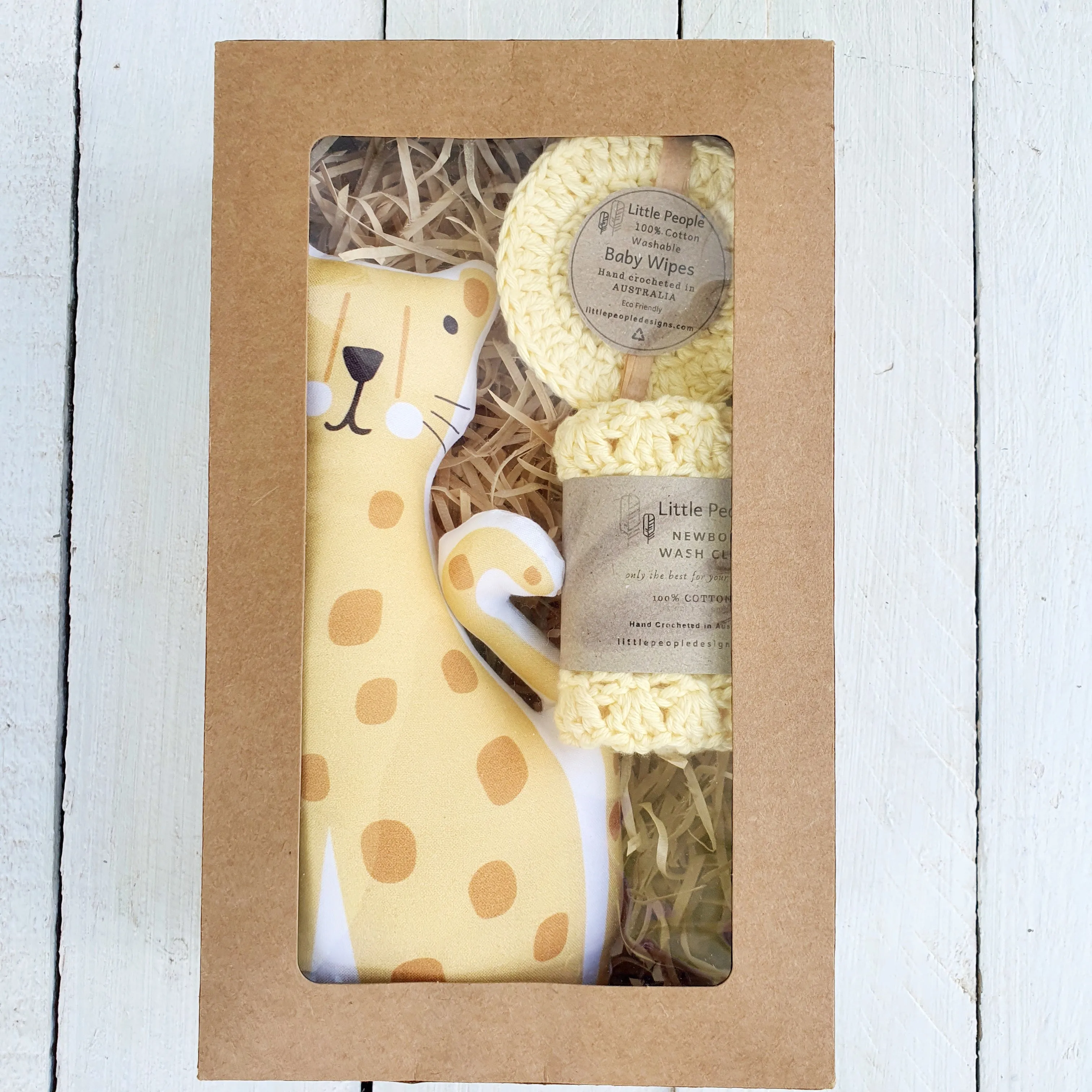 Lemon Cheetah - Baby Gift Box