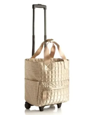 Logan Roller Tote Gold by Shiraleah