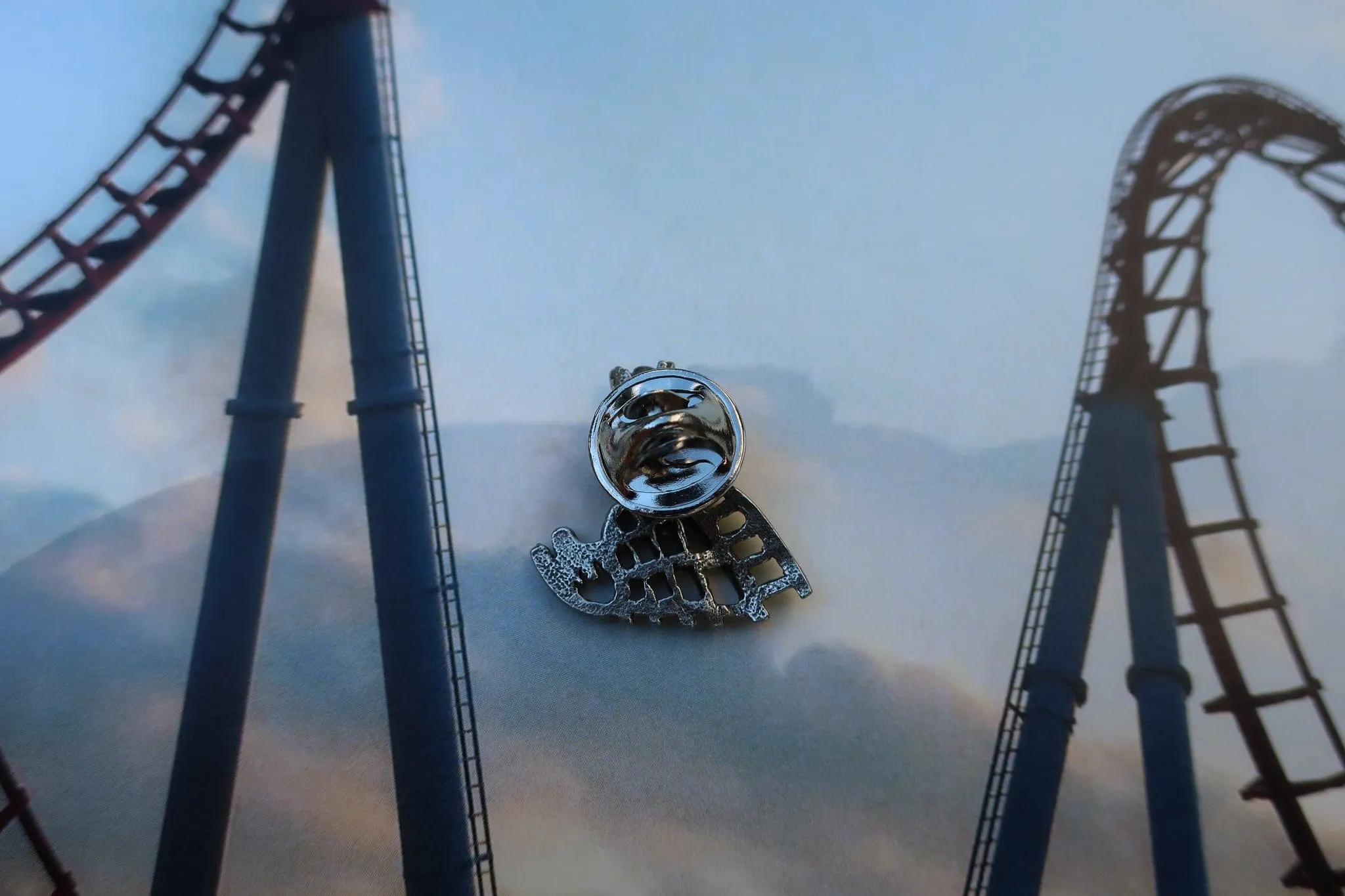Roller Coaster Lapel Pin