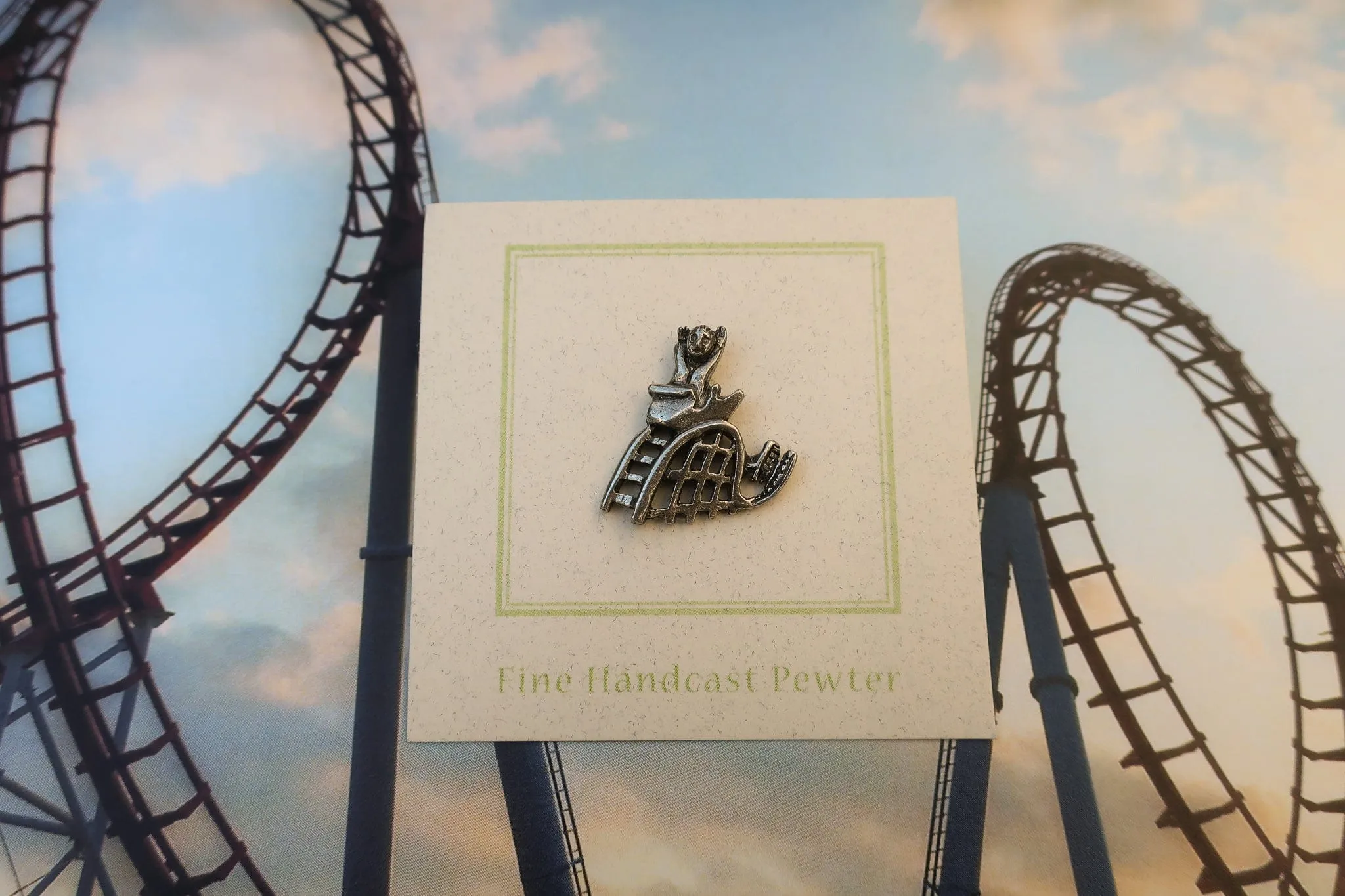 Roller Coaster Lapel Pin