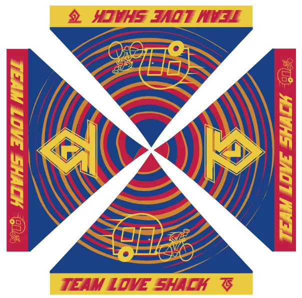 Team Love Shack 10X10 Canopy