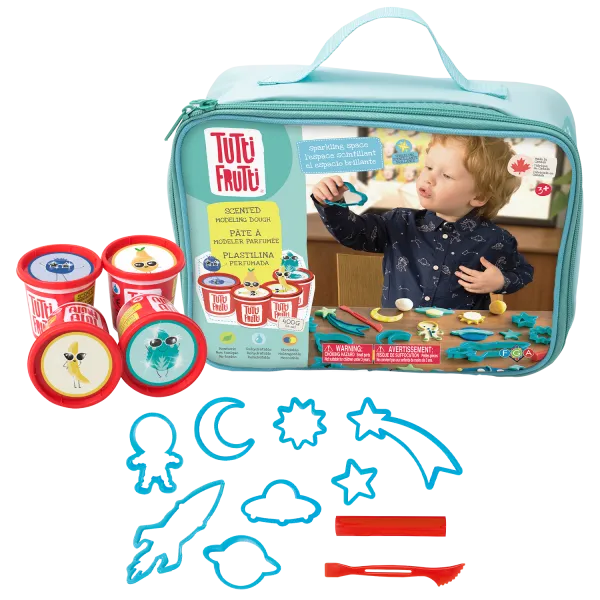 Tutti Frutti™ Dough Carry Case Sparkling Space Kit