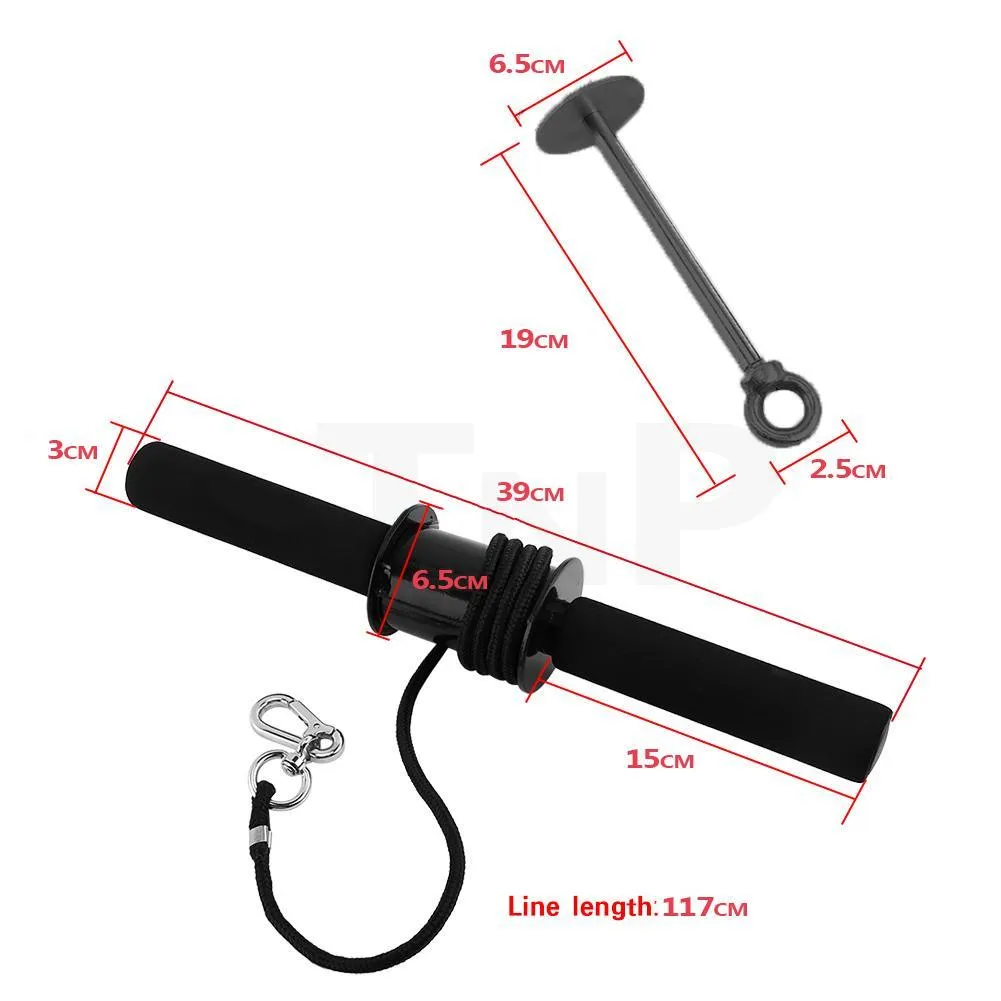 Wrist Curling Exerciser Trainer Forearm Grip Strength